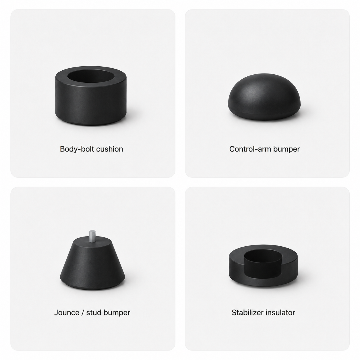 Automotive OEM & Aftermarket Products, representative product forms