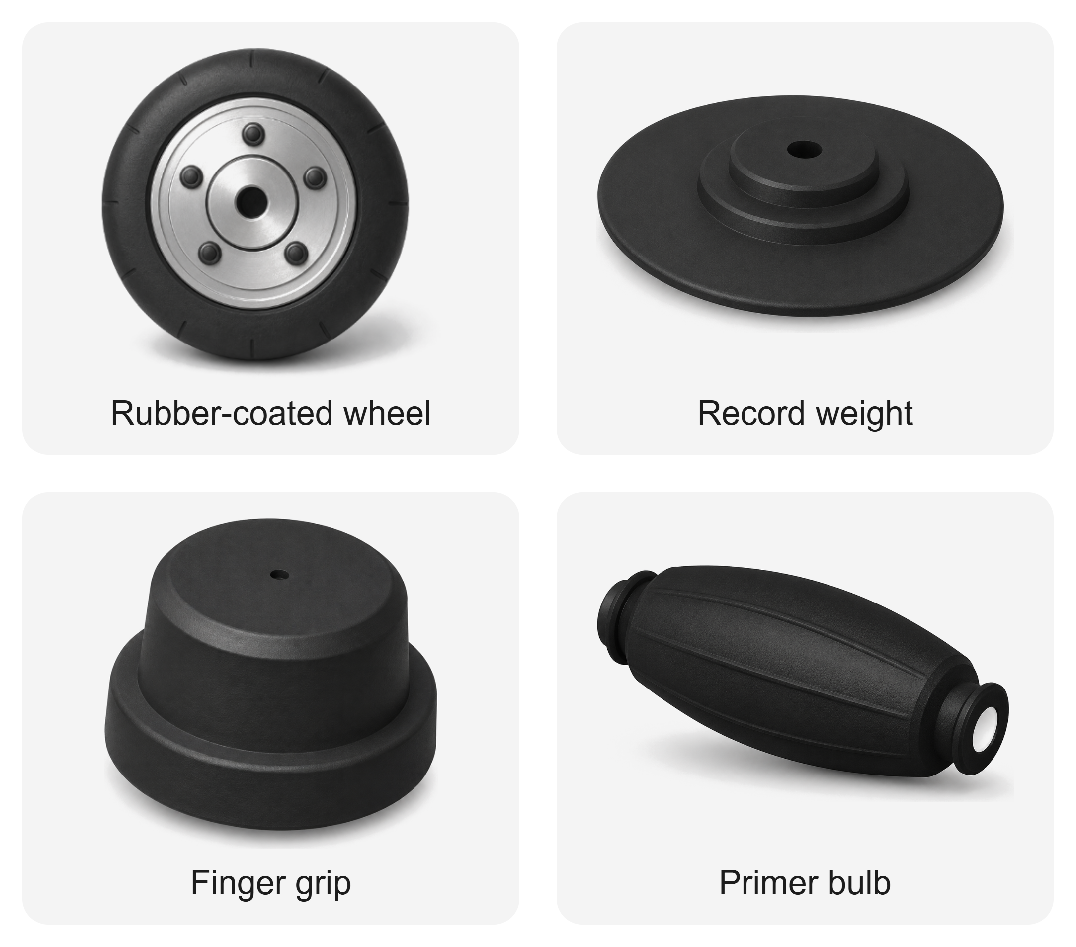 Wheels, Discs & Custom Molded Products, representative product forms
