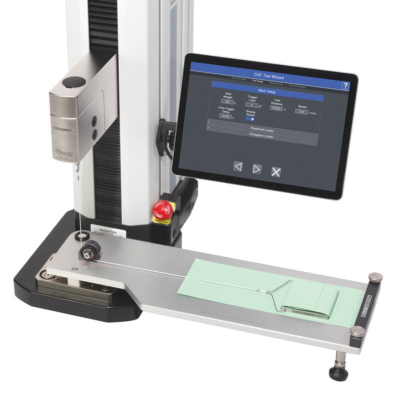 Coefficient-of-Friction Fixture